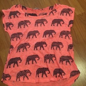 Top w/elephants